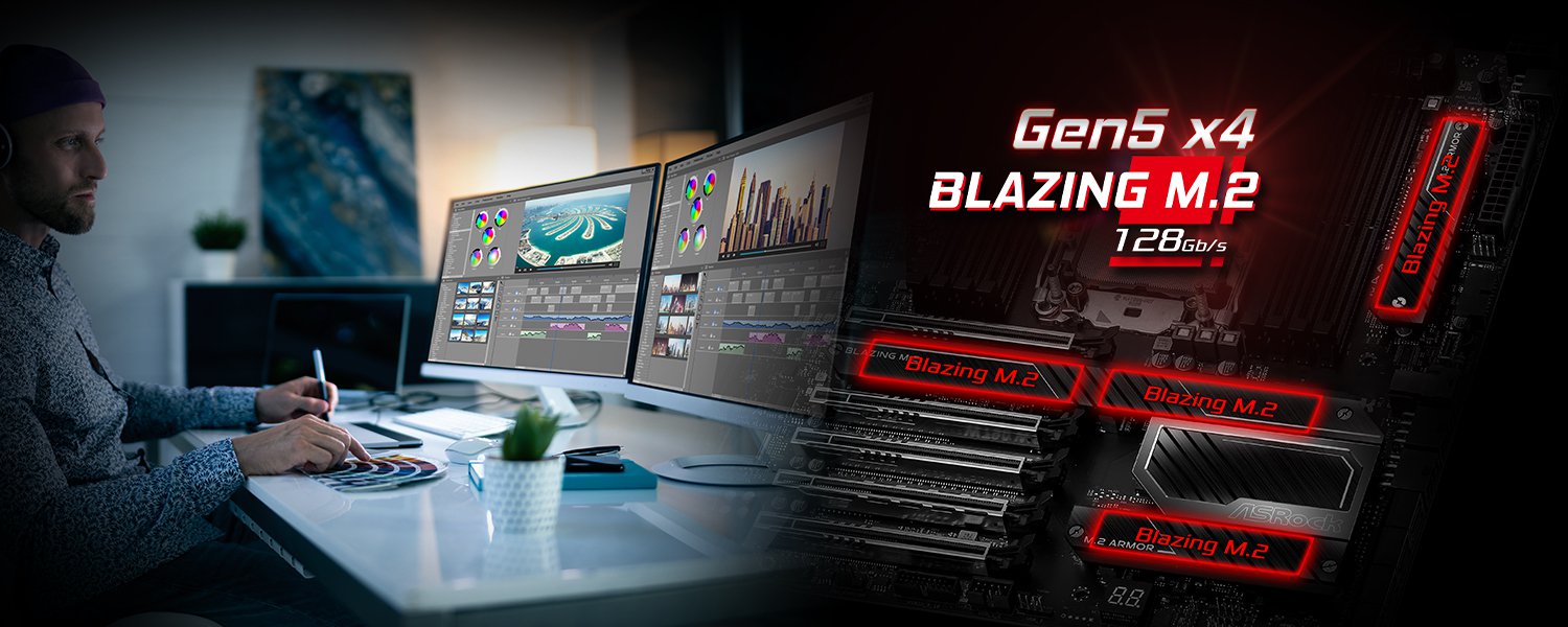 PCIe Gen5 Blazing M.2